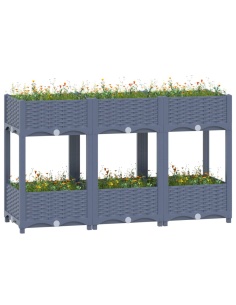 Повдигната леха, 120x40x71 см, полипропилен