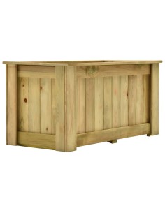 Повдигната леха, 100x50x50 см, импрегнирано борово дърво