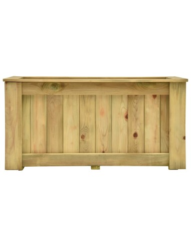 Повдигната леха, 100x50x50 см, импрегнирано борово дърво