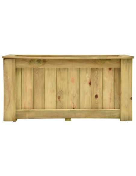 Повдигната леха, 100x50x50 см, импрегнирано борово дърво