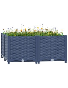 Повдигната леха, 80x80x38 см, полипропилен