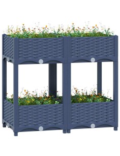 Повдигната леха, 80x40x71 см, полипропилен