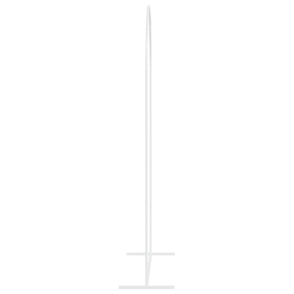 Сватбена арка Бяло 100 x 39 x 200 см Стомана - Thumbnail 4