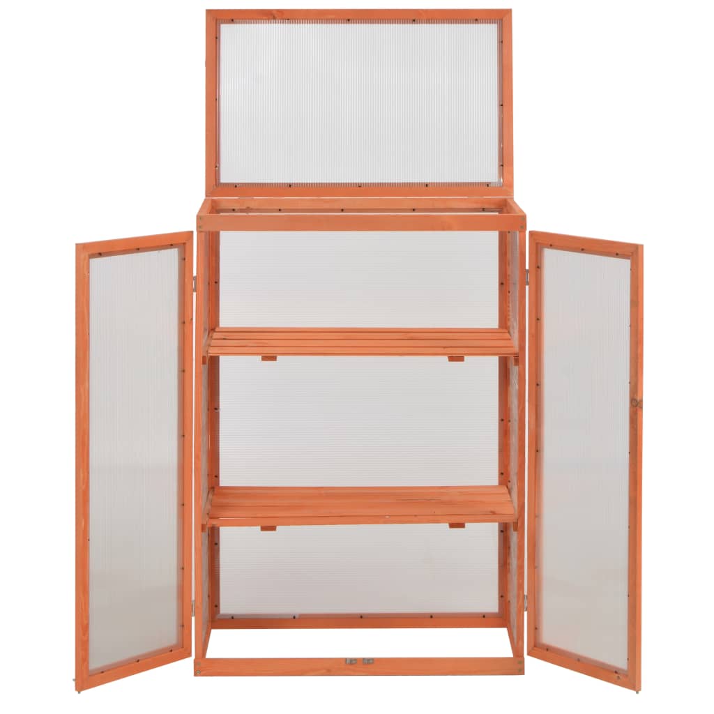 Оранжерия, дърво, 75x47x109 см - Thumbnail 4