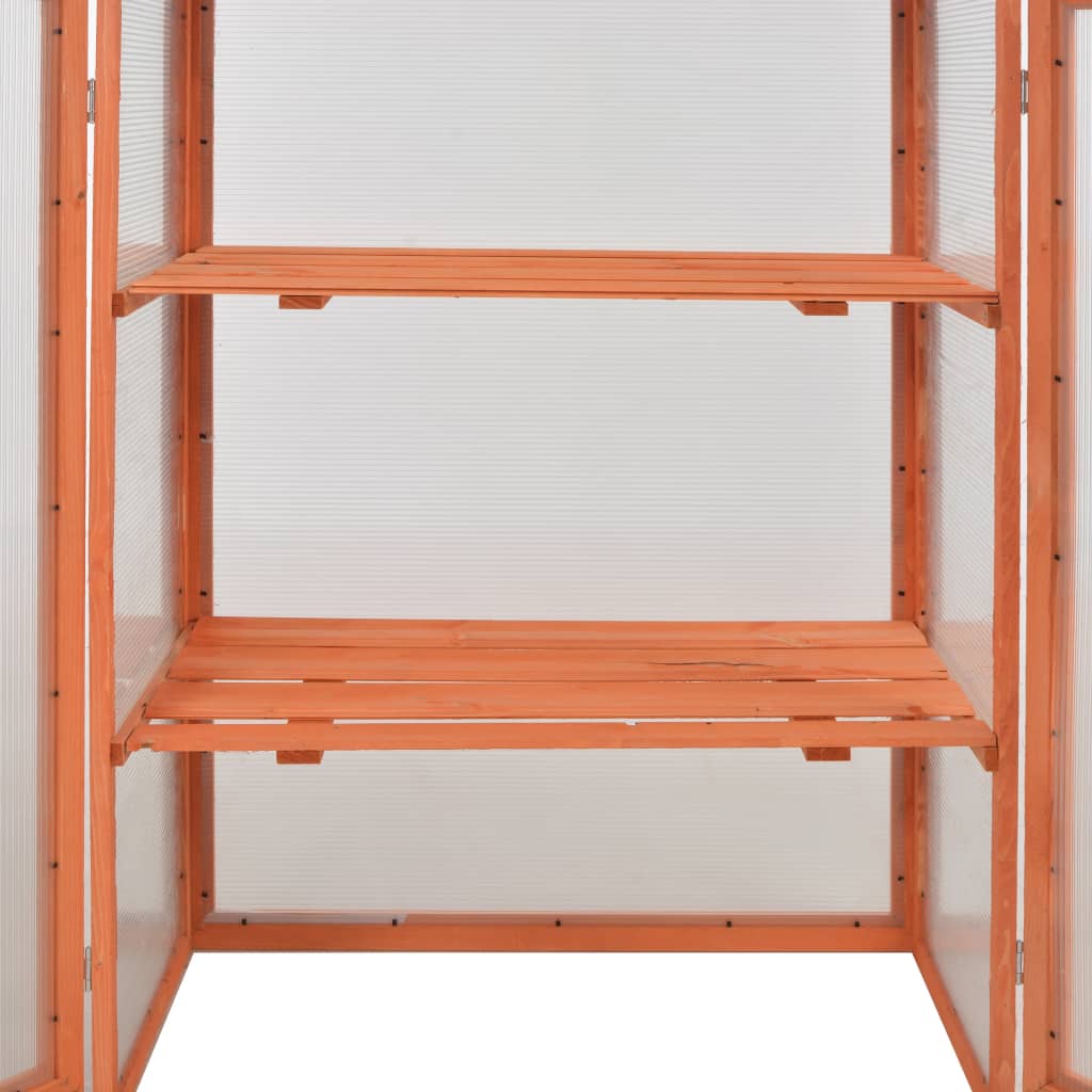 Оранжерия, дърво, 75x47x109 см - Thumbnail 8