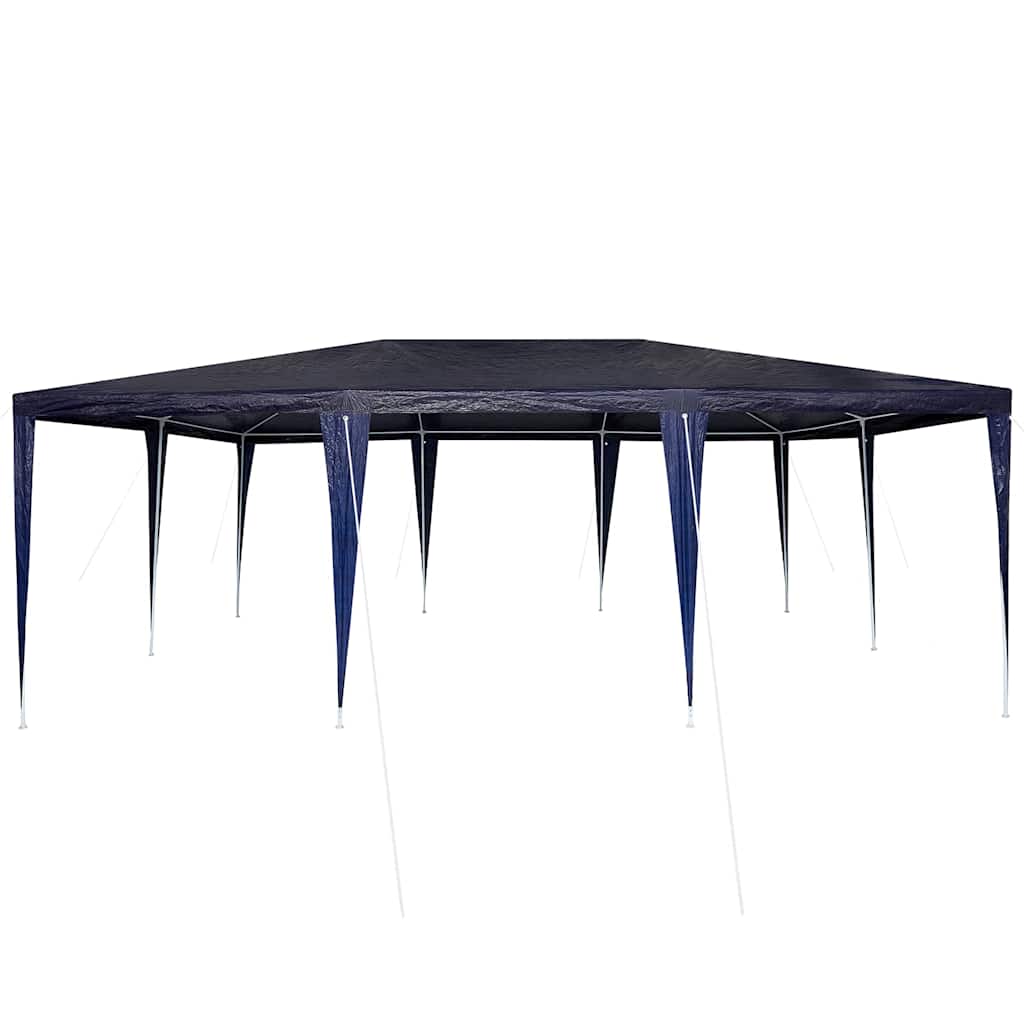 Парти шатър Синьо 600 x 400 x 266 см Полиетилен и стомана - VL42003430 - Image 5