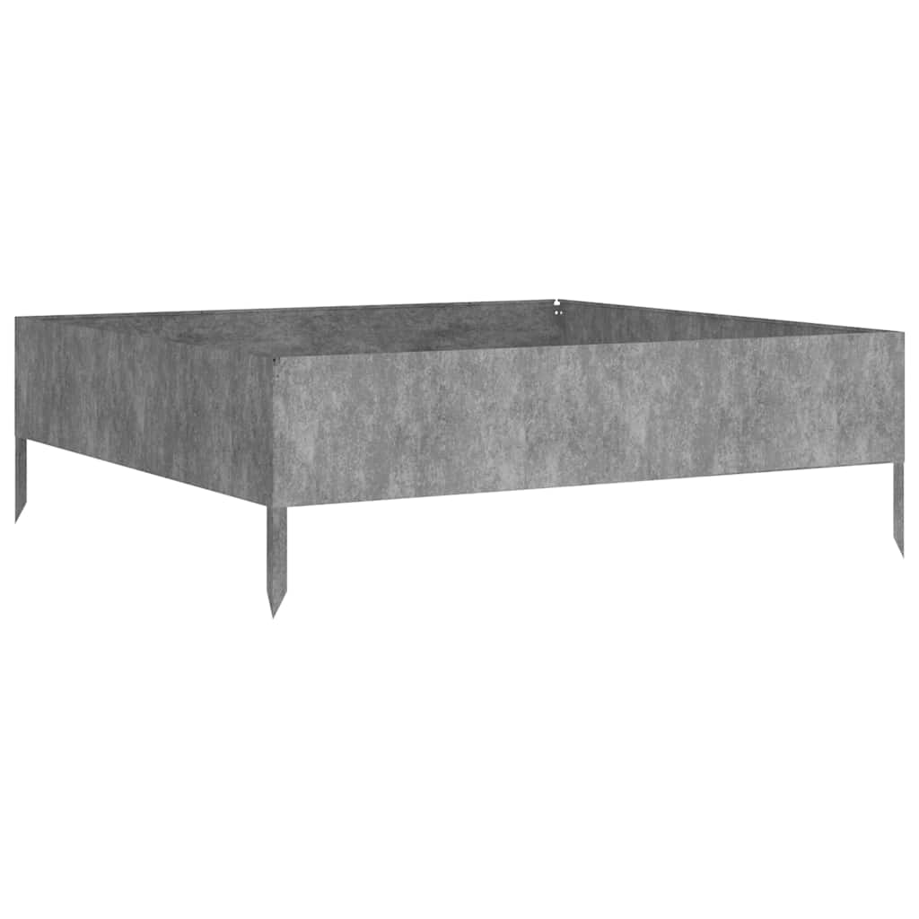 Градинска повдигната леха 100x100x33,5 см кортенова стомана - VL824515 - Thumbnail 4