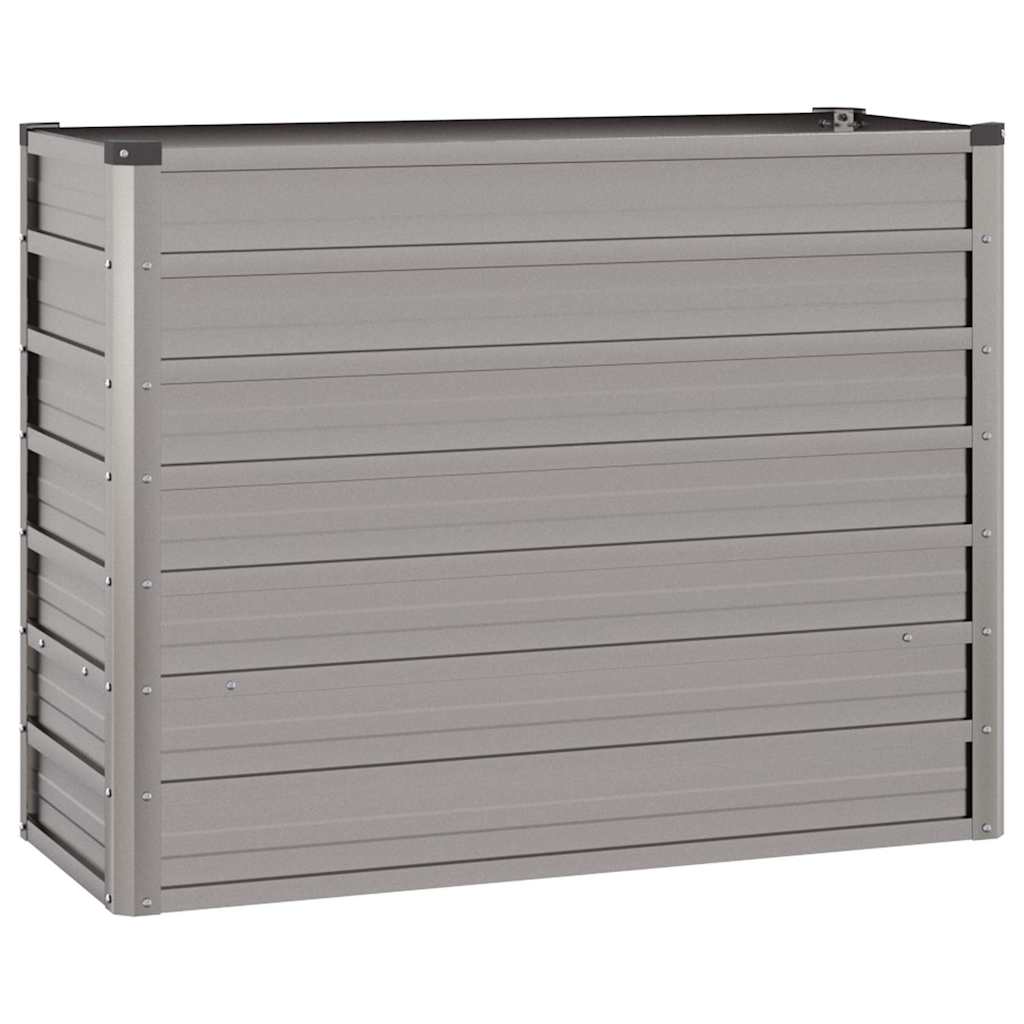 Градинска повдигната леха ръждив 100x40x77 см кортенова стомана - VL151951 - Thumbnail 3