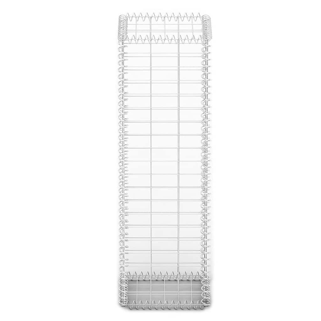 Габион кошница с капаци, поцинкована тел, 100x30x30 см  - VL141038 - Thumbnail 5