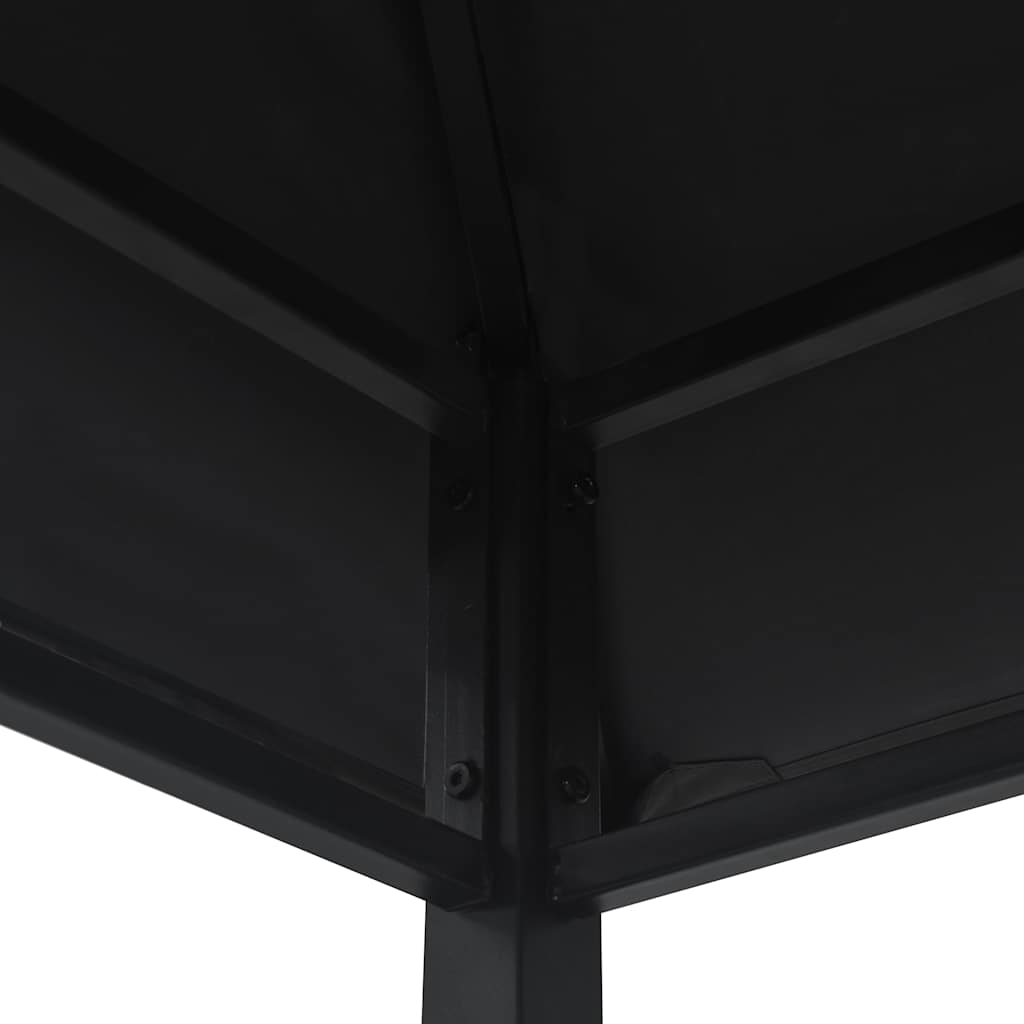 Навес за барбекю, 240x150x255 см, антрацит, стомана - VL48602 - Thumbnail 6