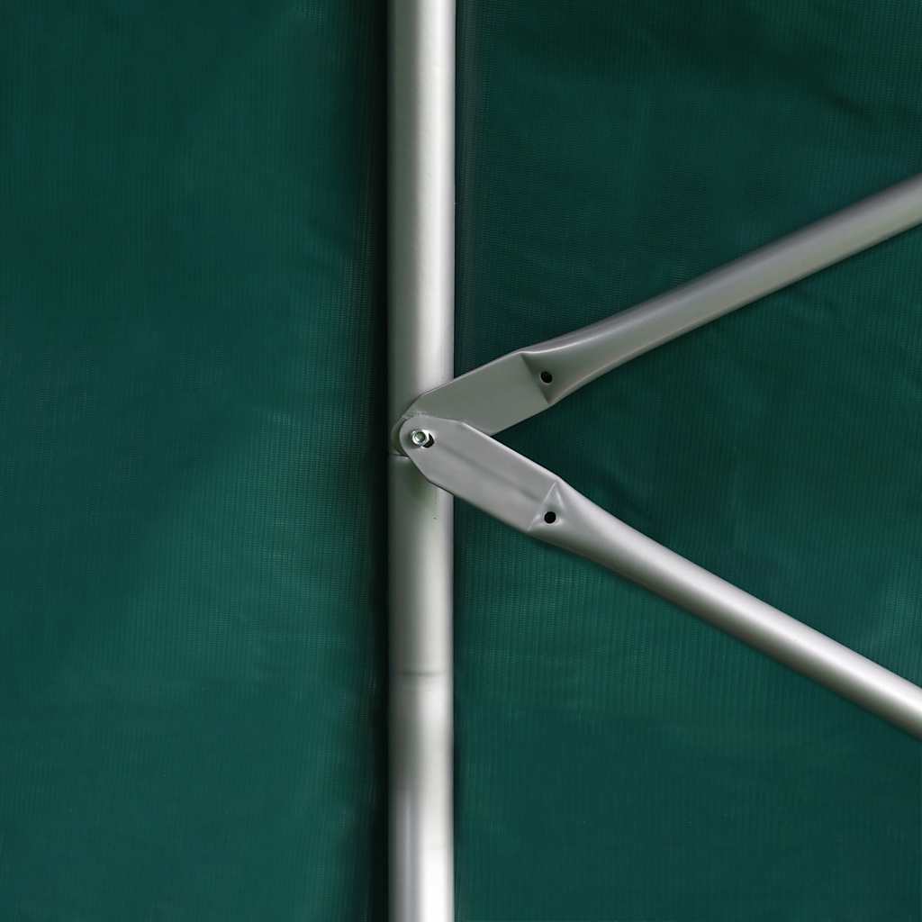 Навес за животни, PVC, 3,7x3,7 м, зелен - VL3056433 - Thumbnail 5