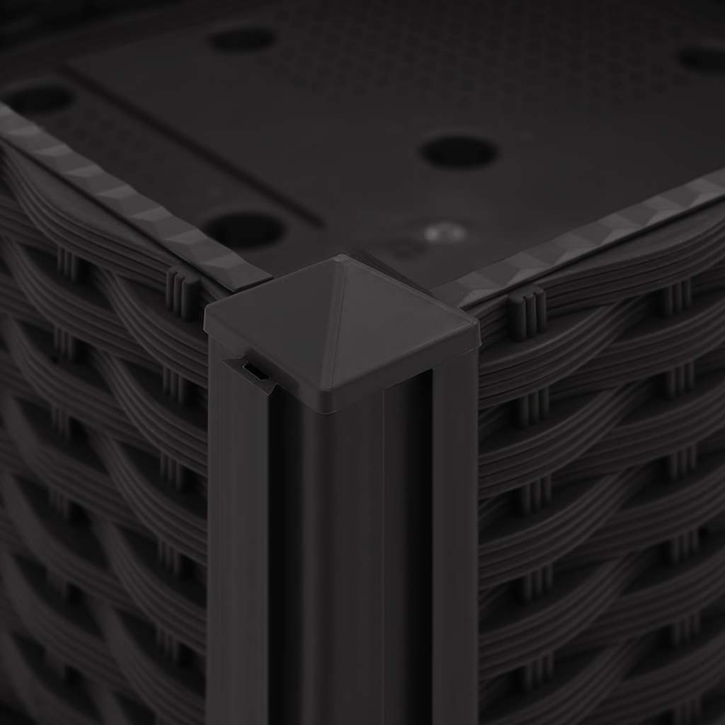 Повдигната леха, 40x40x23 см, полипропилен - VL316526 - Thumbnail 6