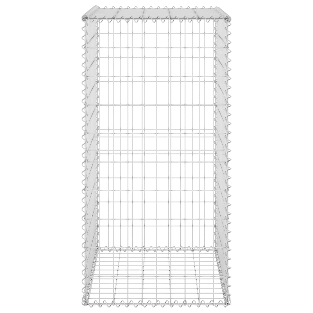 Габионна стена с капаци, поцинкована стомана, 60x50x100 см - VL147812 - Thumbnail 5