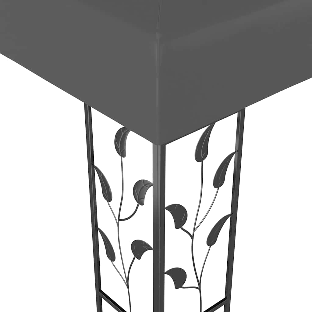 Шатра с двоен покрив, 3х4 м, антрацит - VL48031 - Image 5