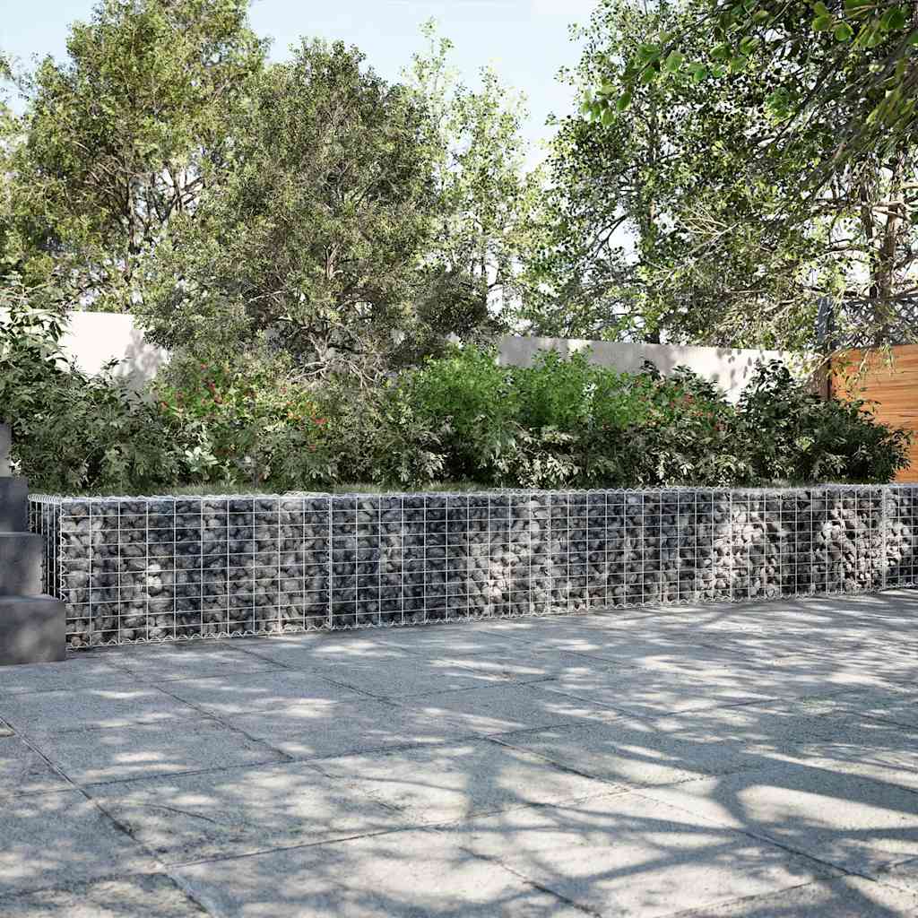 Габионна кошница с покритие, 700x50x50 см, поцинковано желязо - VL3295138