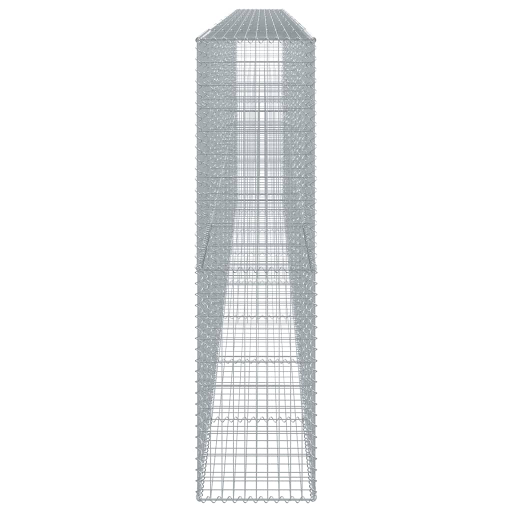 Габионна кошница с покритие, 800x50x200 см, поцинковано желязо - VL3295173 - Thumbnail 4