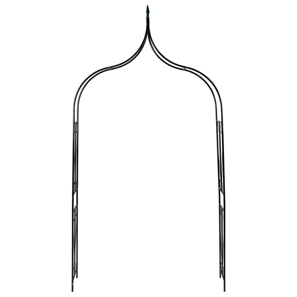 Градинска арка, тъмнозелена, 142x37x275 см, желязо - Thumbnail 2