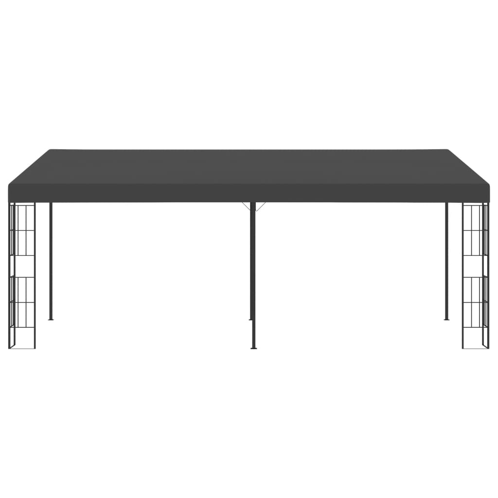 Шатра за стенен монтаж, 3x6 м, антрацит, текстил - VL47992 - Thumbnail 2