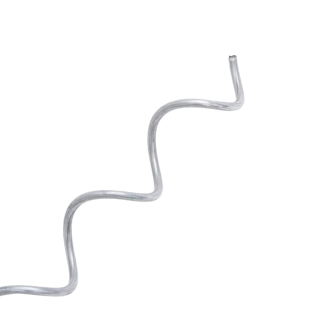 Спирали за габион, 24 бр, поцинкована стомана, 100 см - VL145627 - Thumbnail 6