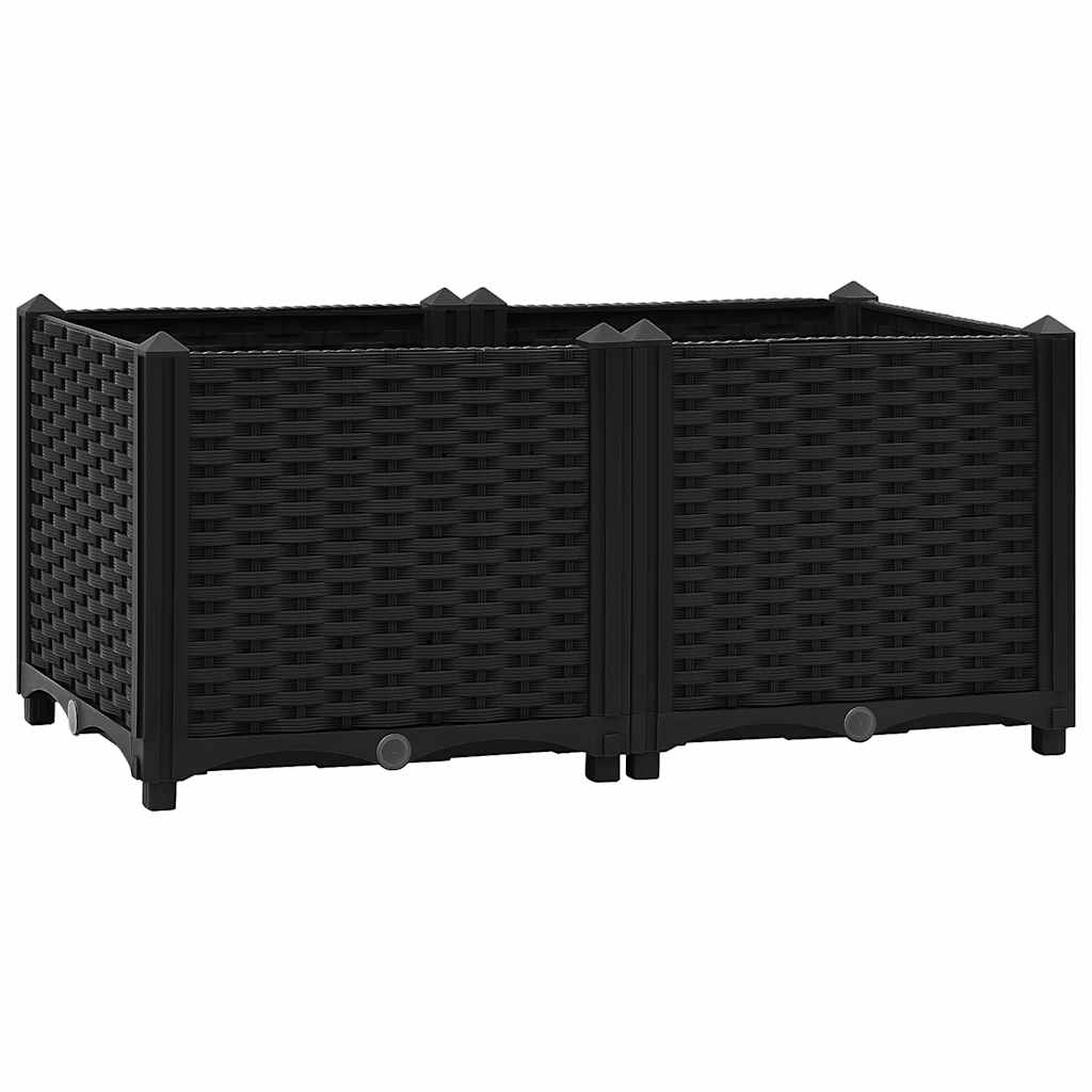 Повдигната леха 80x40x38 см, полипропилен - VL316531 - Thumbnail 2