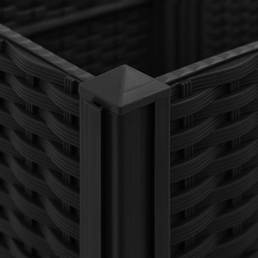 Повдигната леха 80x40x38 см, полипропилен - VL316531 - Thumbnail 7