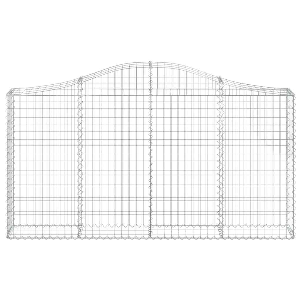 Габионни кошници арка 13 бр 200x30x100/120см поцинковано желязо - VL3145441 - Thumbnail 4