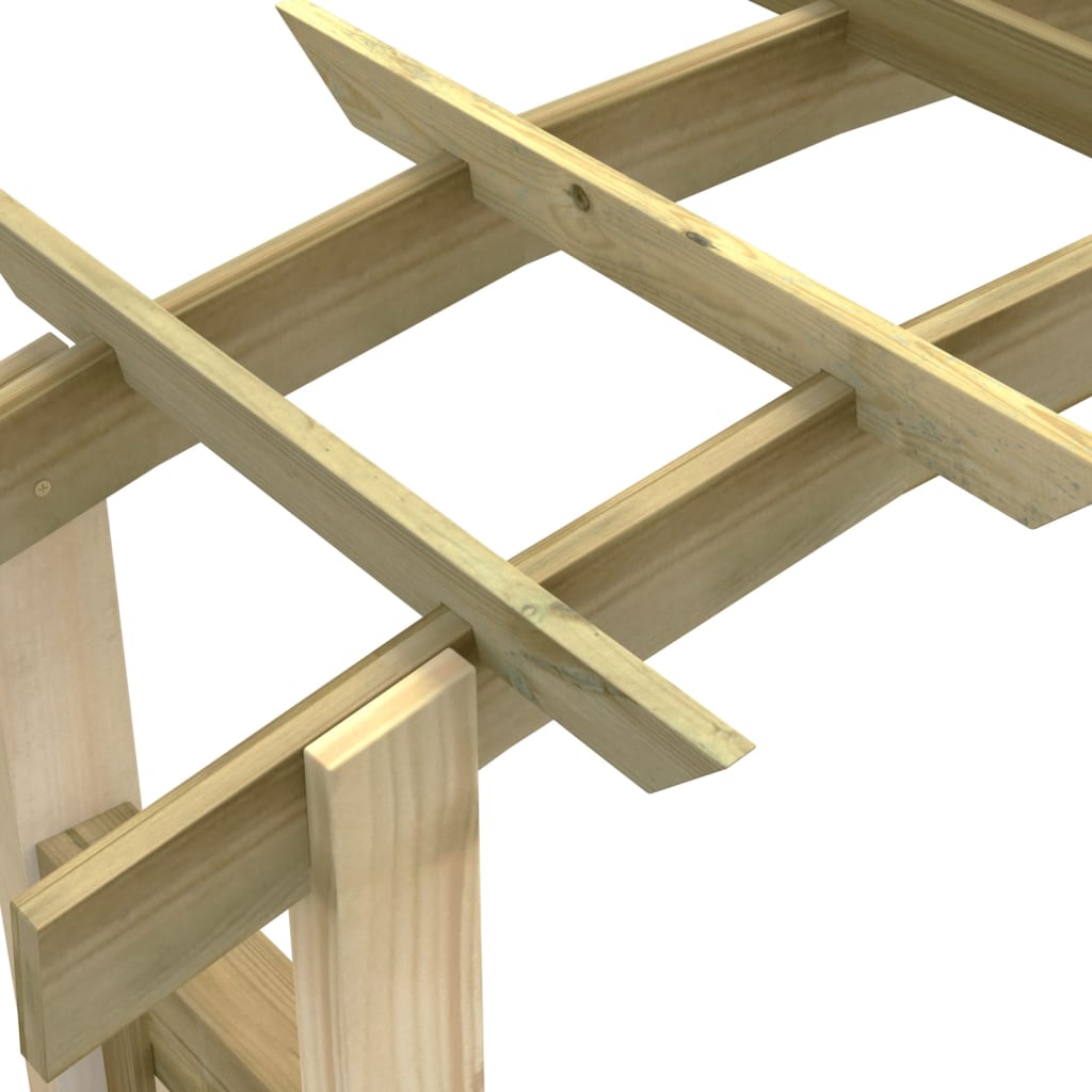 Решетъчна арка, 150x60x210 см, дърво - Thumbnail 5