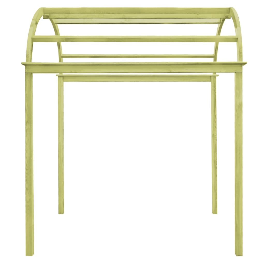 Градинска арка, 125x150x235 см, бор със зелена импрегнация - Thumbnail 2