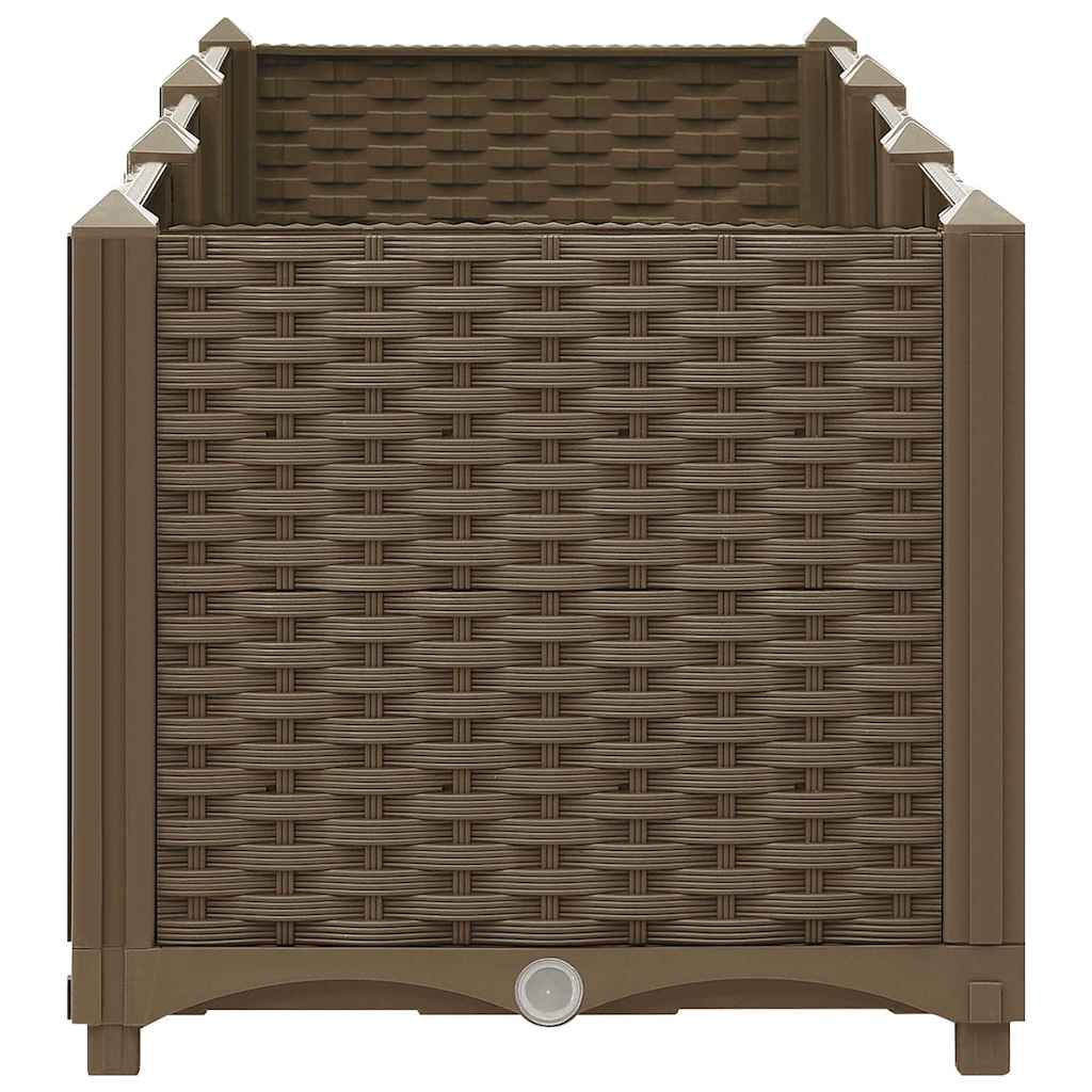 Повдигната леха 120x40x38 см, полипропилен - VL316517 - Image 5