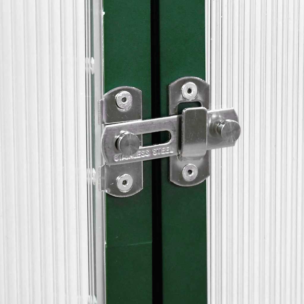 Оранжерия с основа рамка антрацит 169x169x202 см алуминий-VL4005832 - Thumbnail 7