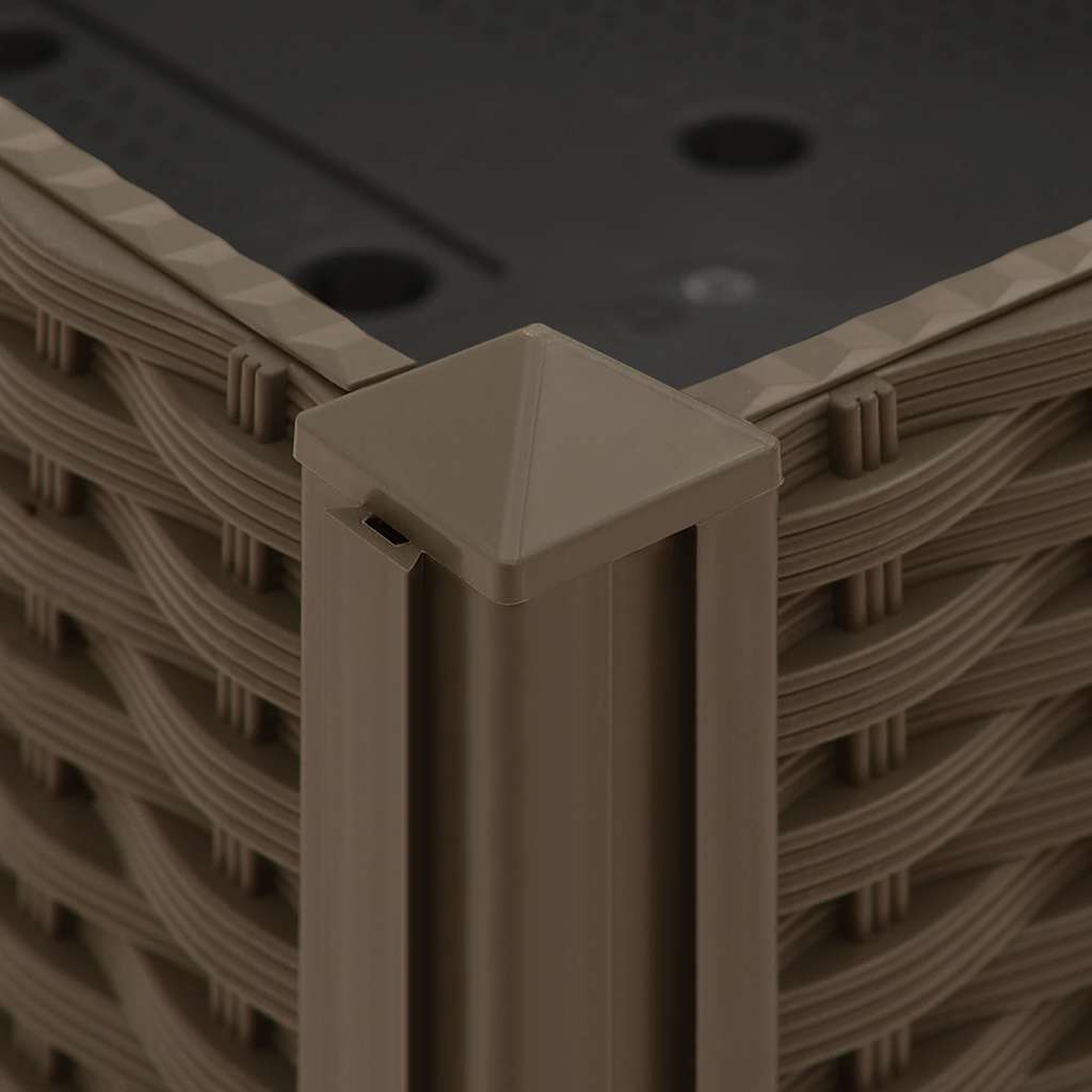 Повдигната леха, 120x40x23 см, полипропилен - VL316513 - Thumbnail 7