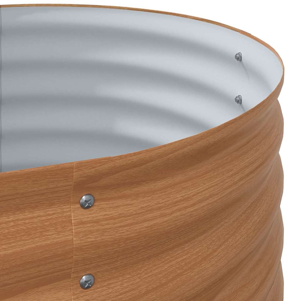 Повдигнато легло Кафяво 400 x 80 x 44 cm Стомана - VL42011330 - Thumbnail 9