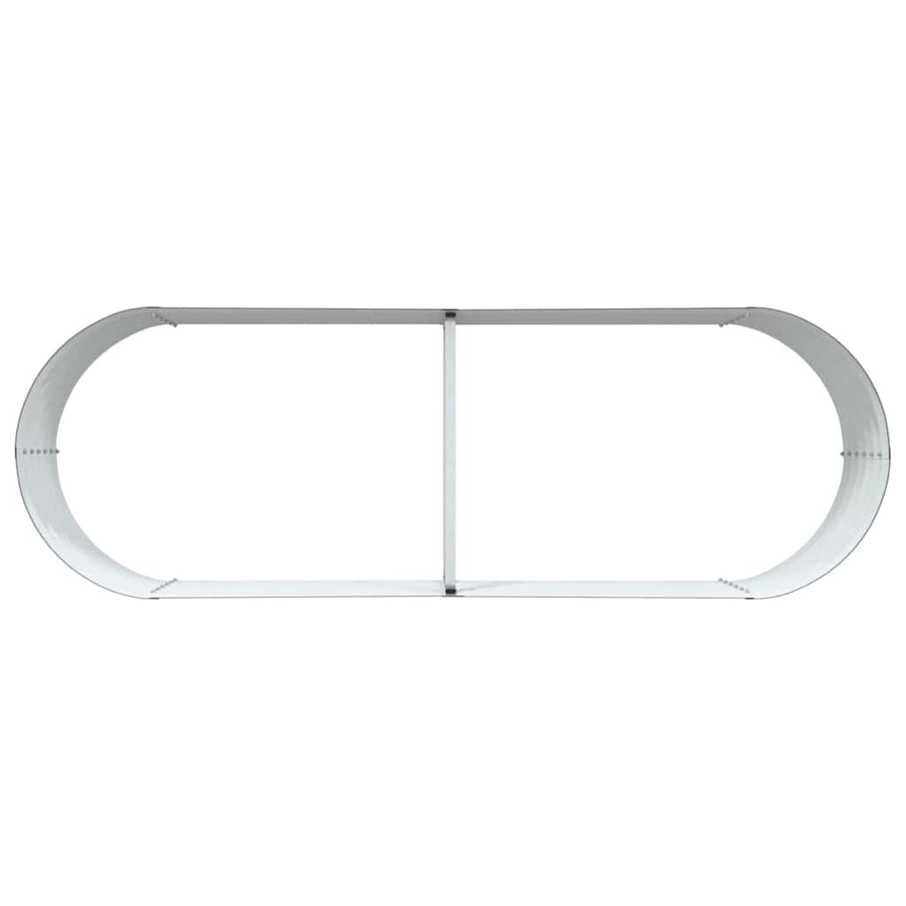 Повдигнато легло Кафяво 240 x 80 x 44 cm Стомана - VL42008139 - Thumbnail 8