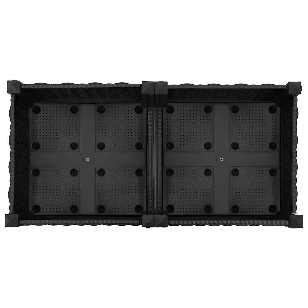 Повдигната леха, 80x40x23 см, полипропилен - VL316527 - Image 6