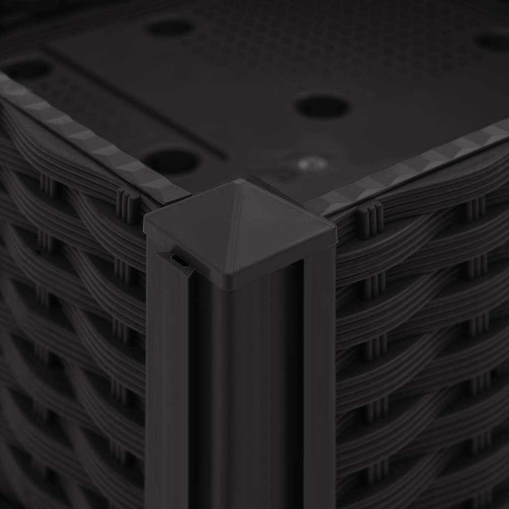 Повдигната леха, 80x40x23 см, полипропилен - VL316527 - Image 7