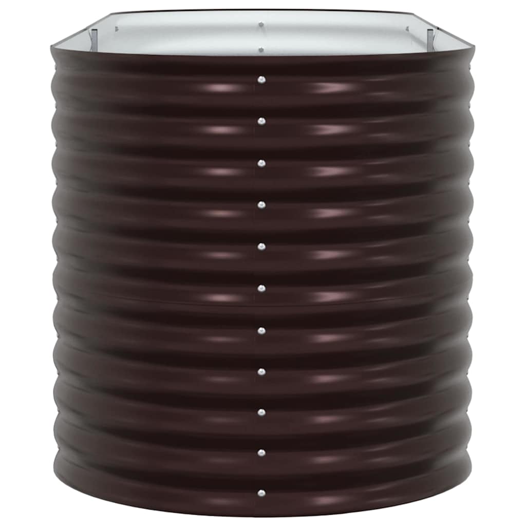 Повдигнато легло Кафяво 240 x 80 x 81 cm Стомана - VL42008134 - Image 7