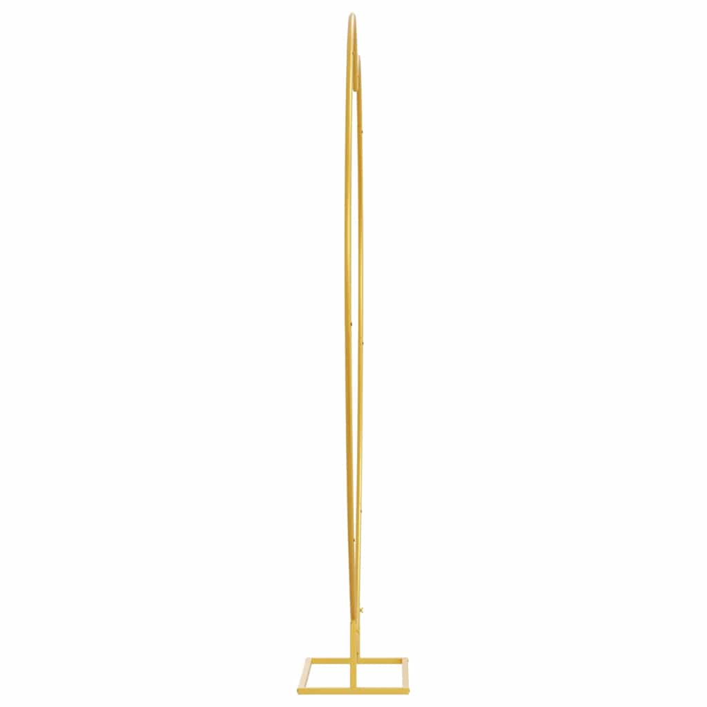 Сватбена арка Златист 195 x 35 x 211 см Стомана - VL42023034 - Thumbnail 6