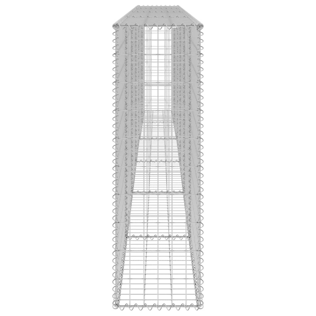 Габионна стена с капаци, поцинкована стомана, 300x30x100 см - VL147821 - Thumbnail 5