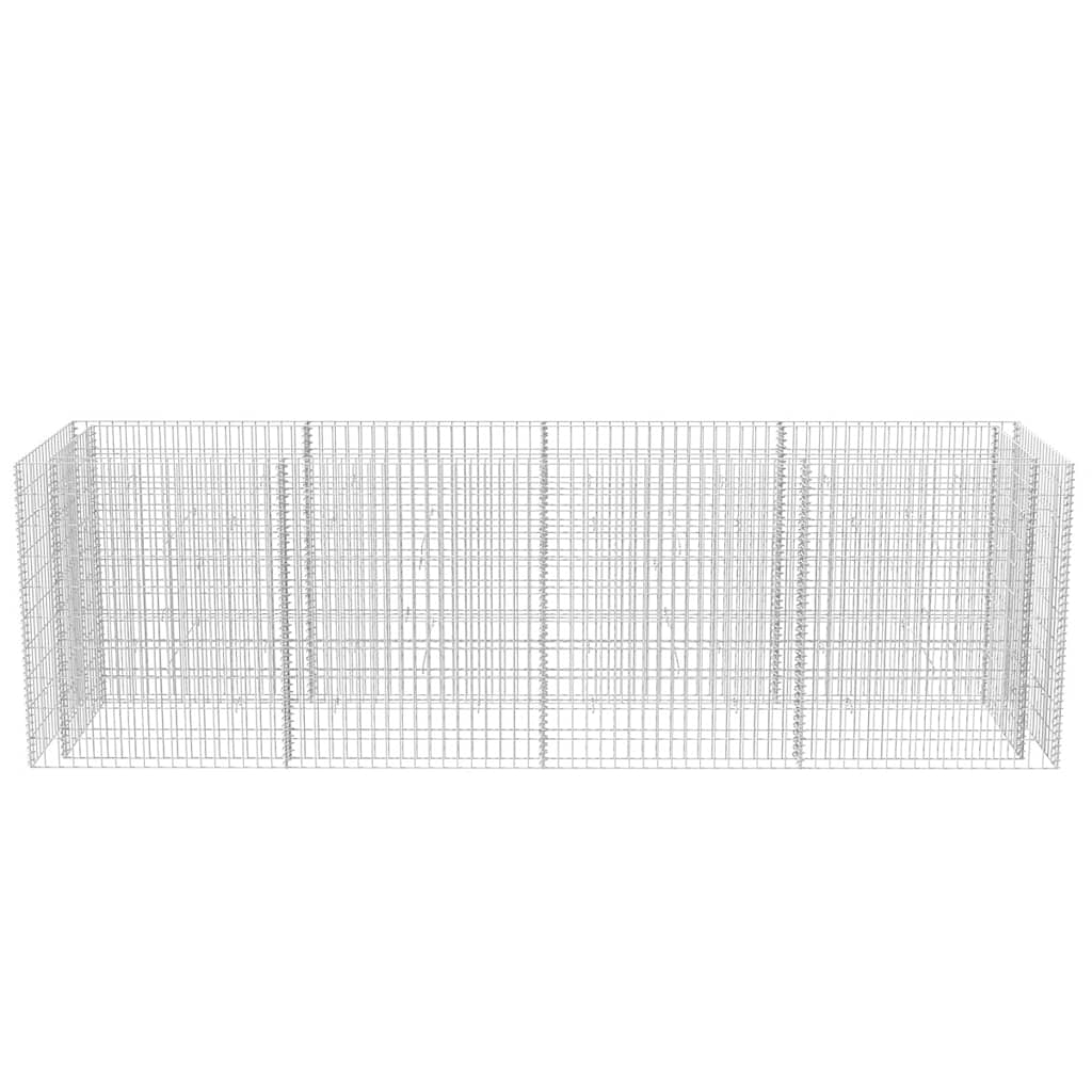 Габион повдигната леха, стомана, 360x90x100 см - VL142553 - Image 4