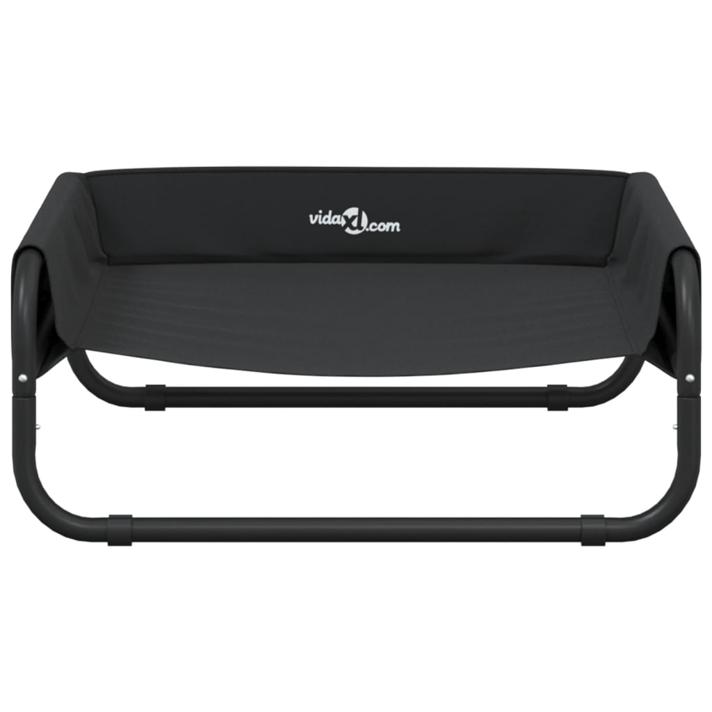 Повдигнато легло за куче, антрацит, Оксфорд плат и стомана - VL172600 - Image 5