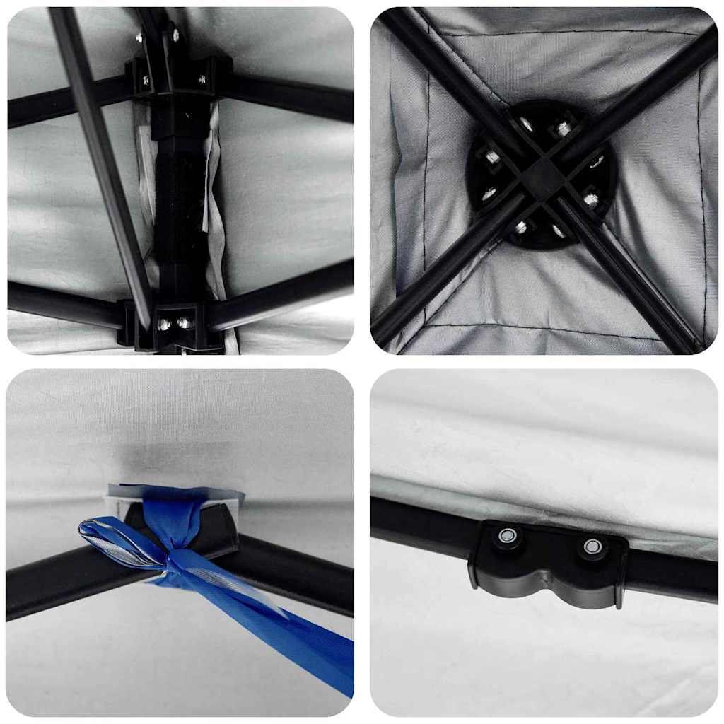 Шатър Синьо 194 x 194 x 251 см текстил - VL42007374 - Thumbnail 11