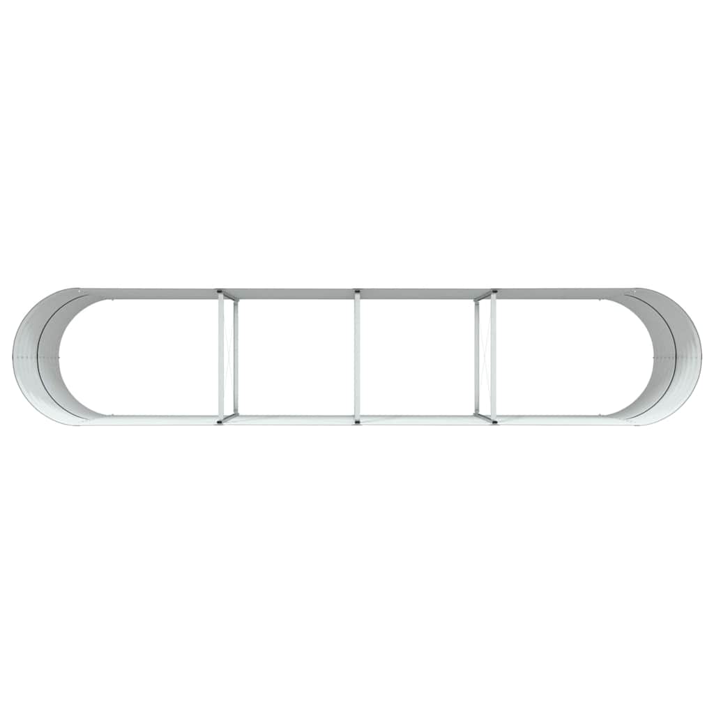 Повдигнато легло Кафяво 400 x 80 x 81 cm Стомана - VL42008132 - Image 8