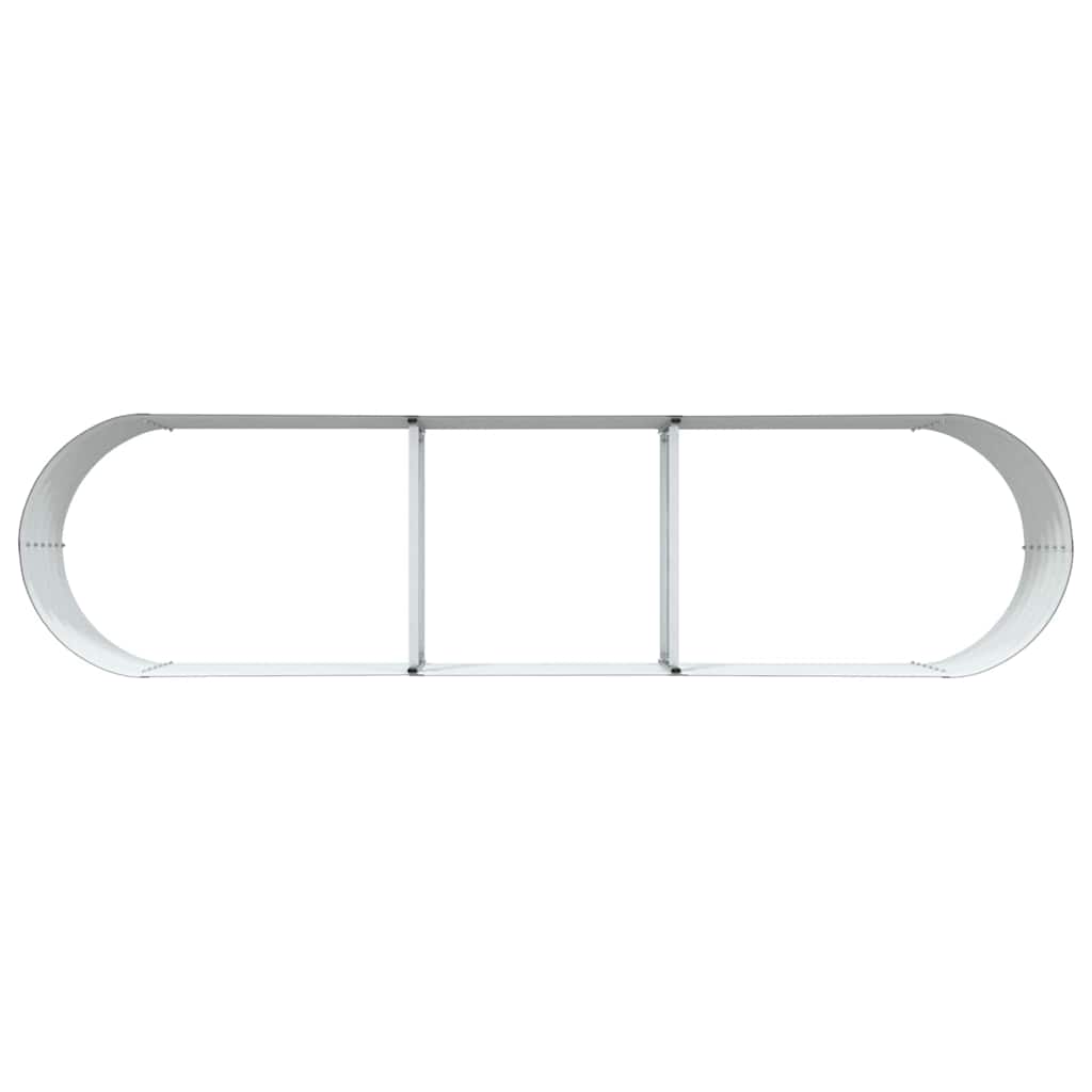 Повдигнато легло Кафяво 320 x 80 x 44 cm Стомана - VL42008138 - Thumbnail 8