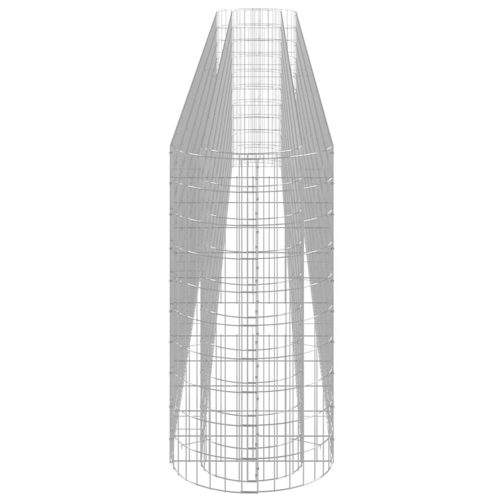 Габион повдигната леха, поцинковано желязо, 540x50x100 cм - VL152038 - Image 5