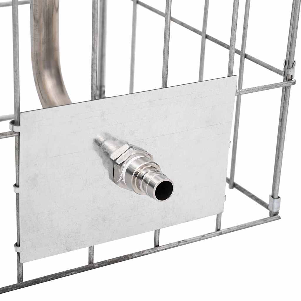 Габионен кран Сребрист 26 x 25 x 50 см Неръждаема стомана - VL42013413 - Thumbnail 10