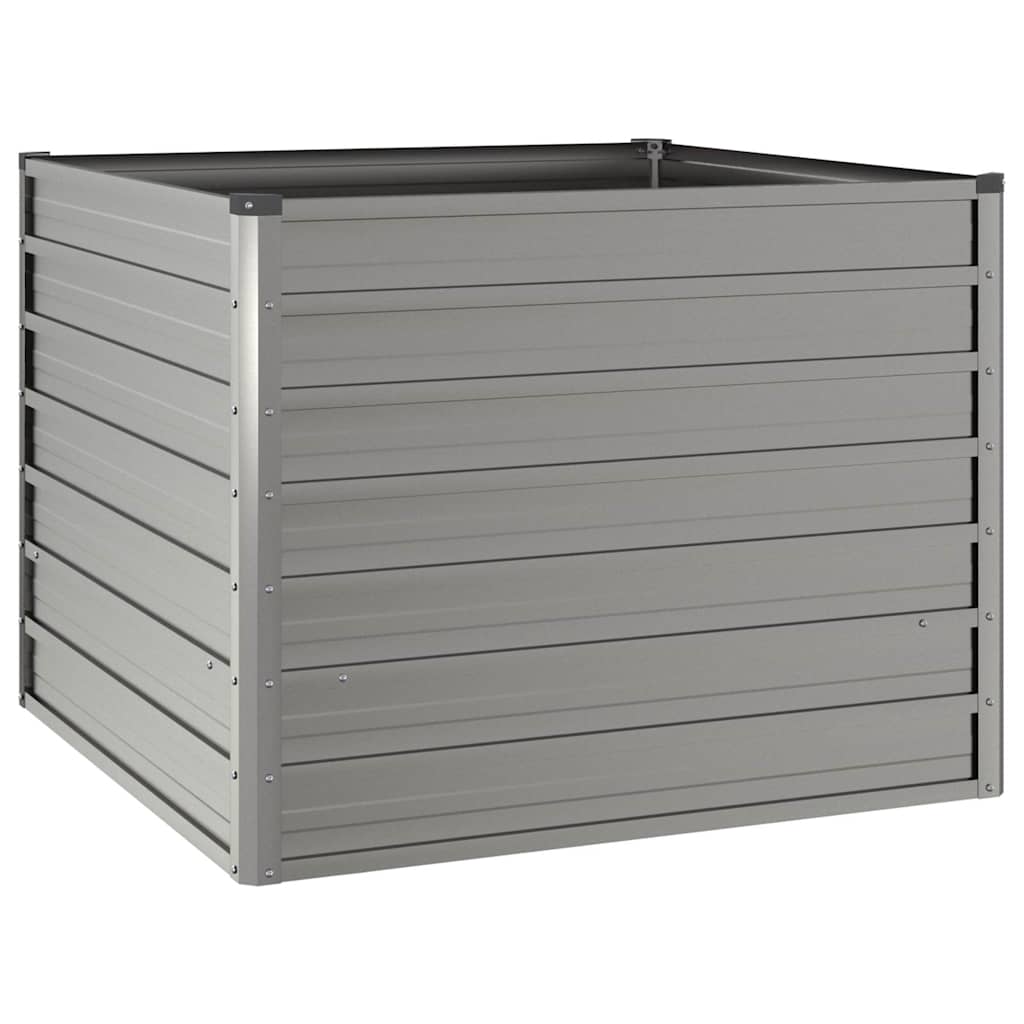 Градинска повдигната леха ръждив 100x100x77см кортенова стомана - VL151948 - Image 3