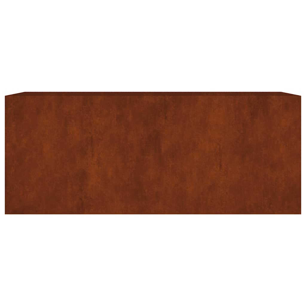 Градинска повдигната леха 200x80x80 см кортенова стомана - VL824539 - Thumbnail 4