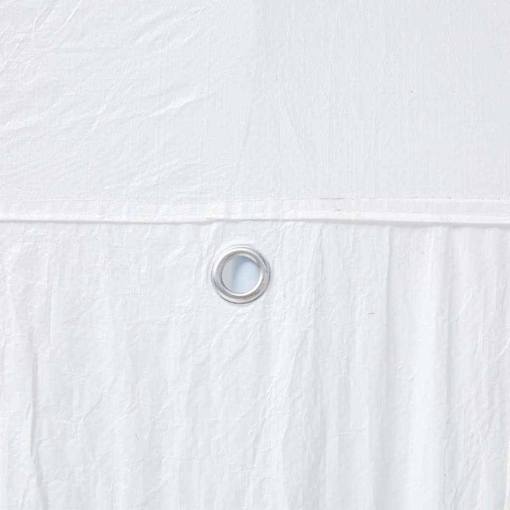 Парти шатър Бяло 800 x 400 x 266 см Полиетилен и стомана - VL42003437 - Thumbnail 8