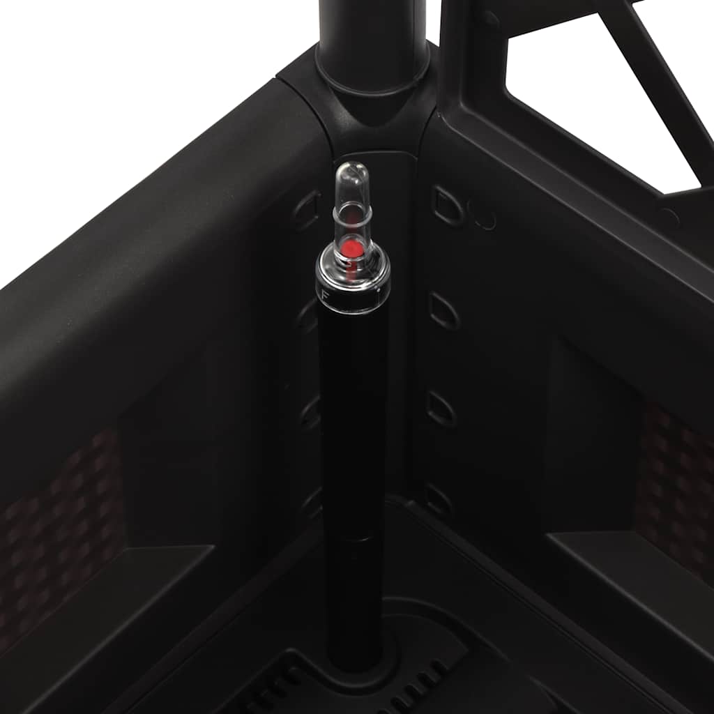 Градинска повдигната леха решетка самополивна система антрацит - VL313965 - Thumbnail 7