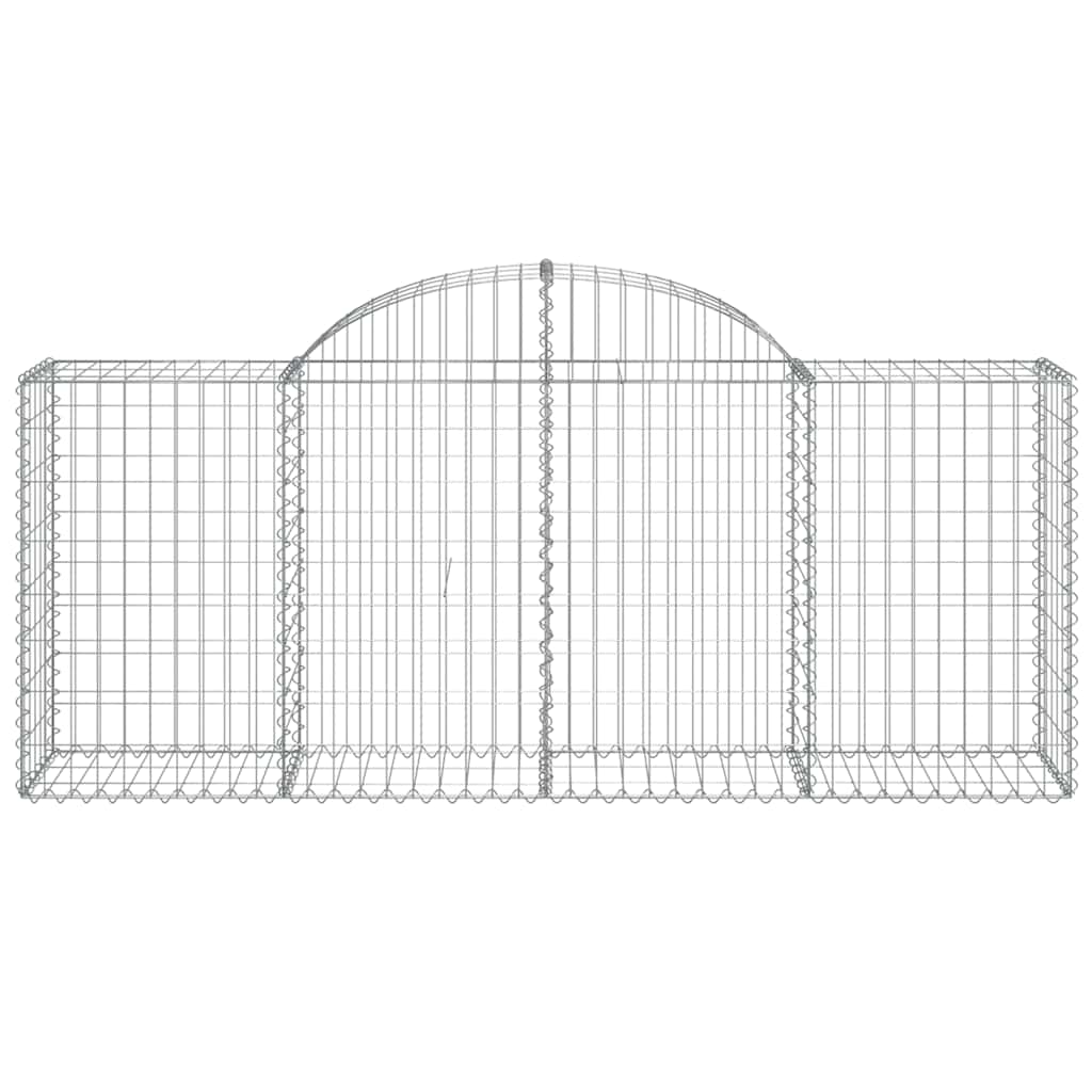 Габионни кошници арка 13 бр 200x50x80/100 см поцинковано желязо - VL3146310 - Image 4